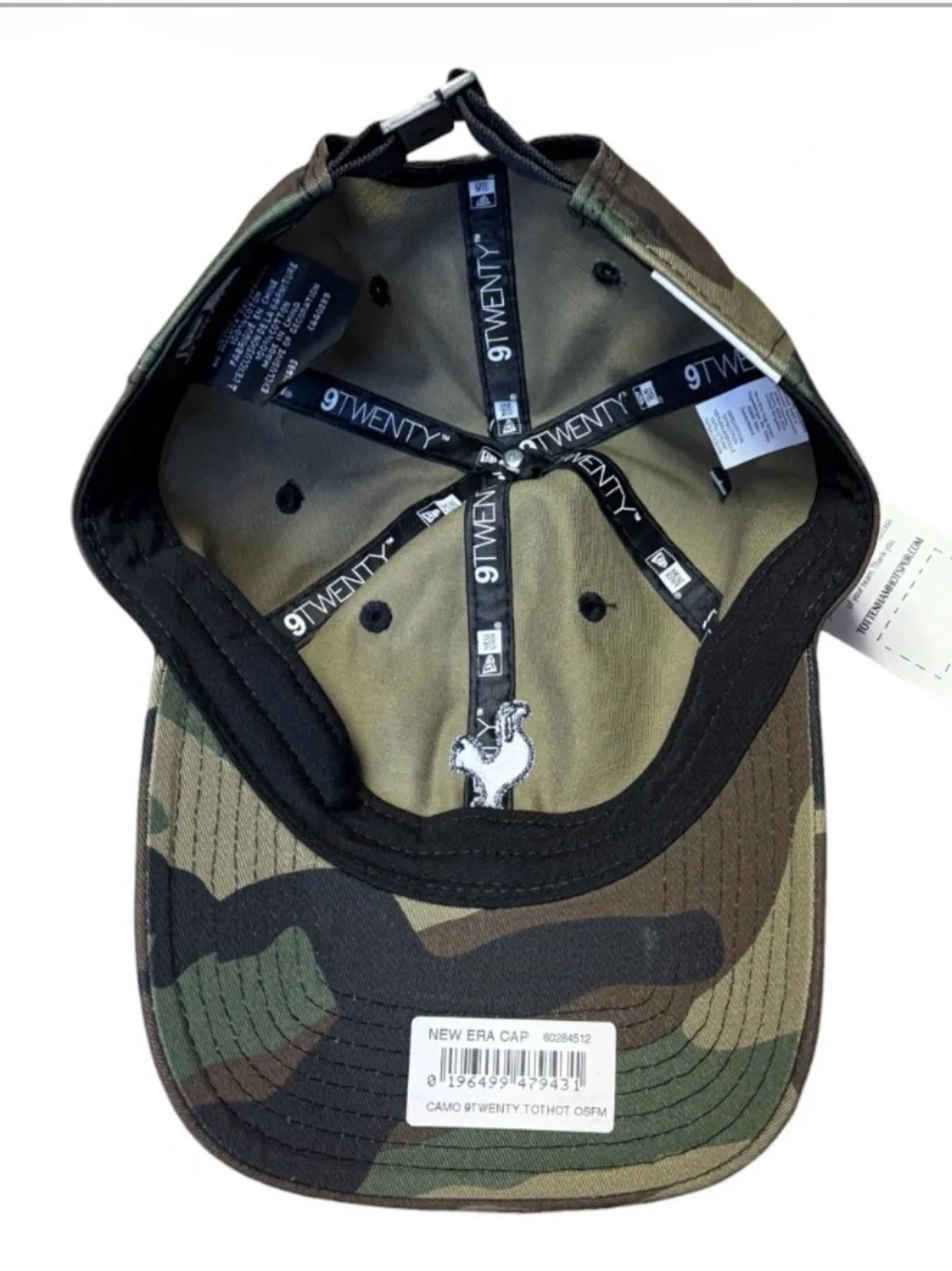 NEW Tottenham Hotspur New Era 9twenty Camo Adjustable Hat Camouflage